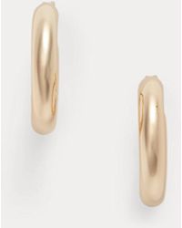 Ralph Lauren - Small Hoop Earrings - Lyst