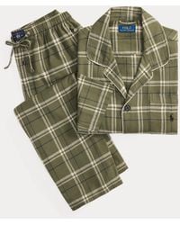 Polo Ralph Lauren - Plaid Flannel Sleep Set - Lyst