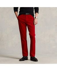 Ralph Lauren Sullivan Slim Stretch Corduroy Pant in Vintage Tan (Brown) for Men | Lyst