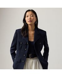 Ralph Lauren - Annabeth Grain De Poudre Jacket - Lyst