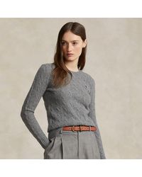 Polo Ralph Lauren - Maglia a trecce in lana e cashmere - Lyst