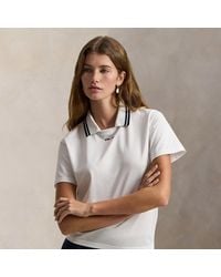 Ralph Lauren - Jersey Layered-Collar Polo Shirt - Lyst