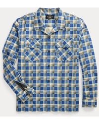 RRL - Camisa de gamuza de manga corta - Lyst