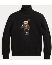 Ralph Lauren - Polo Bear Cashmere Roll Neck Jumper - Lyst