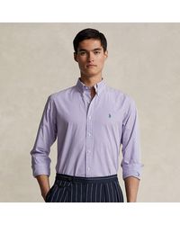 Ralph Lauren - Classic Fit Striped Stretch Poplin Shirt - Lyst