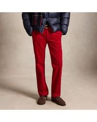Polo Ralph Lauren - Straight Fit Stretch Corduroy Trousers - Lyst
