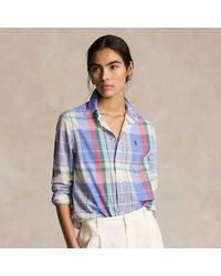 Polo Ralph Lauren - Relaxed Fit Plaid Cotton Shirt - Lyst