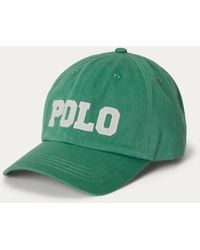 Polo Ralph Lauren - Ralph Lauren Logo Cotton Twill Ball Cap - Lyst