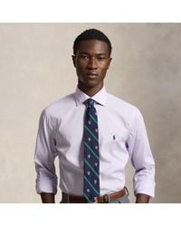 Polo Ralph Lauren - Regent Custom Fit Striped Poplin Shirt - Lyst