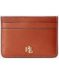 Ralph Lauren - Leather Card Case - Lyst
