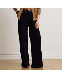 Ralph Lauren - Corduroy High-Rise Super Wide-Leg Pant - Lyst