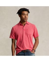 Ralph Lauren - Classic Fit Cotton-linen Polo Shirt - Lyst