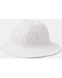 Polo Ralph Lauren - Sombrero de pescador reversible de sarga - Lyst