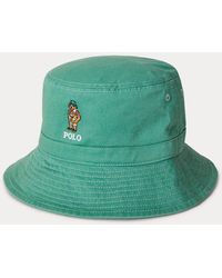 Polo Ralph Lauren - Ralph Lauren Boy's Polo Bear Cotton Twill Bucket Hat - Lyst