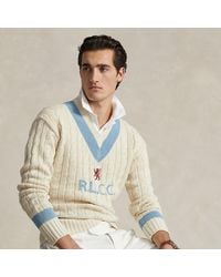 Polo Ralph Lauren - Maglia da cricket in misto cotone - Lyst