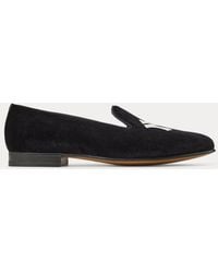 Ralph Lauren - Ralph Lauren Lauren Yankees Velvet Slipper - Lyst
