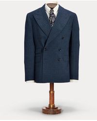 RRL - Striped Wool Suit Jacket - Lyst