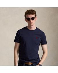 Polo Ralph Lauren - Custom Slim Fit Jersey Crewneck T-Shirt - Lyst