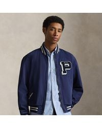Polo Ralph Lauren - Embroidered Canvas Track Jacket - Lyst