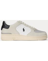Polo Ralph Lauren - Masters Court Leather Trainer - Lyst