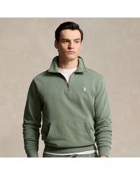 Polo Ralph Lauren - Loopback Fleece Quarter-zip Sweatshirt - Lyst