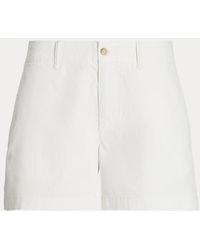 Polo Ralph Lauren - Pantalón Corto De Sarga De Algodón - Lyst