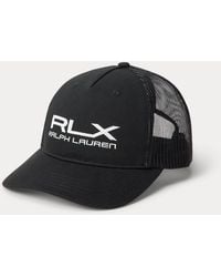 Ralph Lauren - Logo Twill Trucker Cap - Lyst