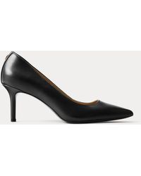 Ralph Lauren - Lanette Leather Pump - Lyst