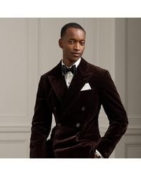 Ralph Lauren - Ralph Lauren Kent Hand-Tailored Velvet Jacket - Lyst