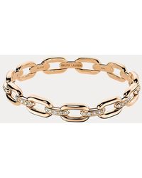 Ralph Lauren - Bracciale oro rosa con pavé di diamanti - Lyst