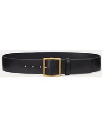 Polo Ralph Lauren - Cintura in pelle con fibbia quadrata - Lyst