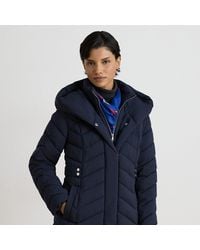 Ralph Lauren - Quilted Hooded Funnelneck Jacket - Lyst