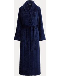 Ralph Lauren - Peignoir Chenille Châle Ceinturé - Lyst