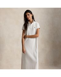 Polo Ralph Lauren - Cotton Mesh Polo Dress - Lyst