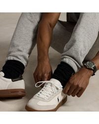 Polo Ralph Lauren - Bedford Leather-Suede Trainer - Lyst