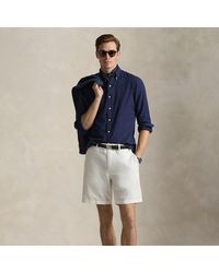 Polo Ralph Lauren - 21.5 Cm Classic Fit Linen-Cotton Shorts - Lyst