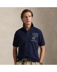 Polo Ralph Lauren - Polo Letterman in piqué Classic-Fit - Lyst