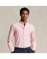 Polo Ralph Lauren - Camisa Custom Fit de popelina elástica - Lyst