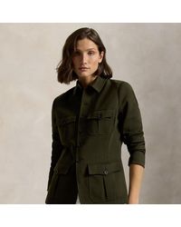 Polo Ralph Lauren - Knit Ponte Utility Jacket - Lyst