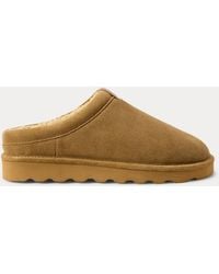 Polo Ralph Lauren - Reade Suede Clog Slipper - Lyst