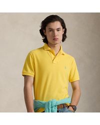 Polo Ralph Lauren - The Iconic Custom Slim Fit Mesh Polo - Lyst