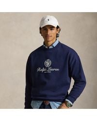 Polo Ralph Lauren - Relaxed-Fit Fleece-Sweatshirt Mit Grafik - Lyst
