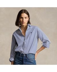 Ralph Lauren - Chemise Relaxed Fit En Coton Rayé - Lyst