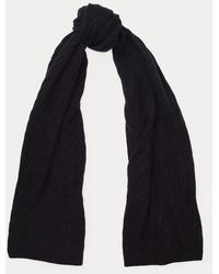 Ralph Lauren Collection - Cable Cashmere Scarf - Lyst
