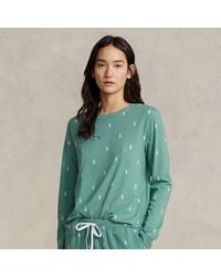 allover pony sleep jogger