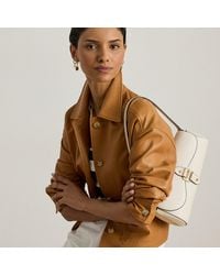 Ralph Lauren - Leather Medium Tasha East-West Bag - Lyst