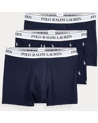 Polo Ralph Lauren - Classic Stretch-cotton Trunk 3-pack - Lyst