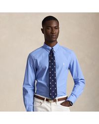Polo Ralph Lauren - Slim Fit Stretch Poplin Shirt - Lyst