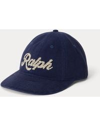 Polo Ralph Lauren - The Ralph Lauren Logo Twill Ball Cap - Lyst
