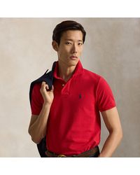 Polo Ralph Lauren - Slim Fit Mesh Polo Shirt - Lyst